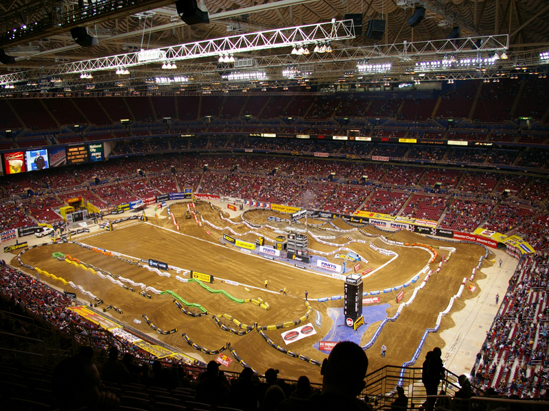 The Track at the Edward Jones Dome, St. Louis Missouri