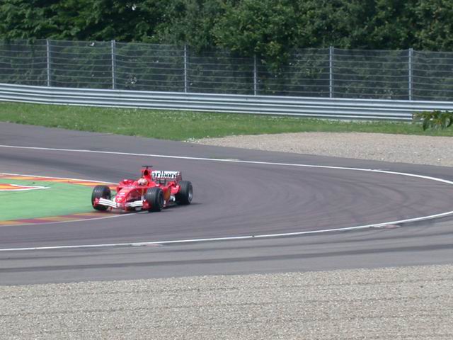 F2005 at Fiorano (Maranello) during the week before the Euro GP.